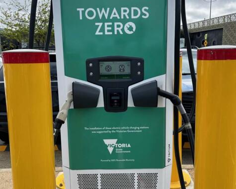 Tritium EV charger installation with Chargefox integration, Geelong